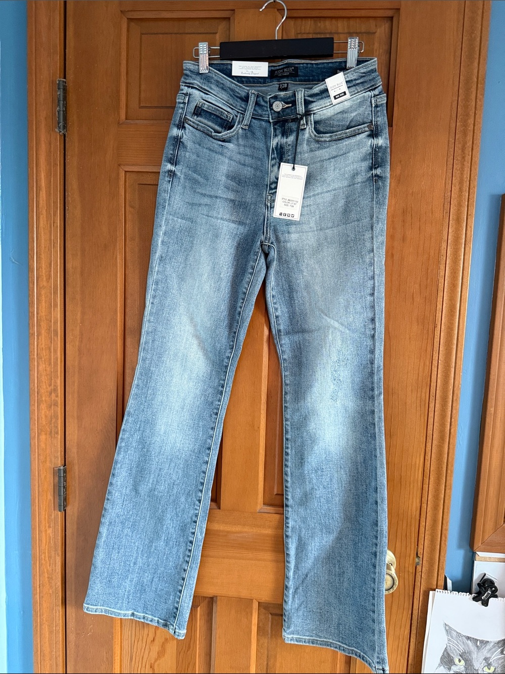 Judy Blue Light Blue Bootcut Jeans